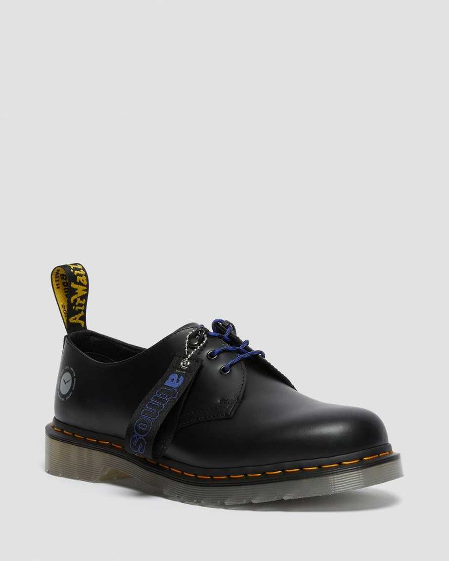 Dr. Martens 1461 Atmos Deri Kadın Oxford Ayakkabı - Ayakkabı Siyah |GUNOK7510|